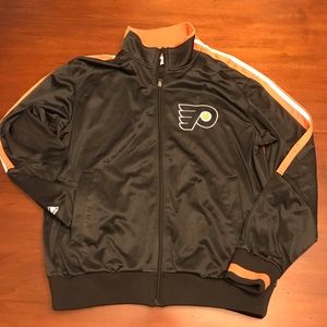 🔥Majestic🔥Philadelphia Flyers Track Jacket